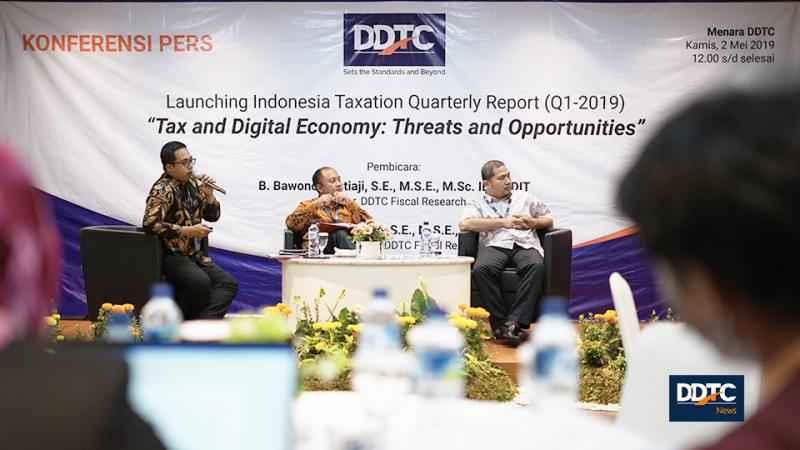 Launching Laporan Kuartalan, DDTC Fiscal Research Berikan Pandangan