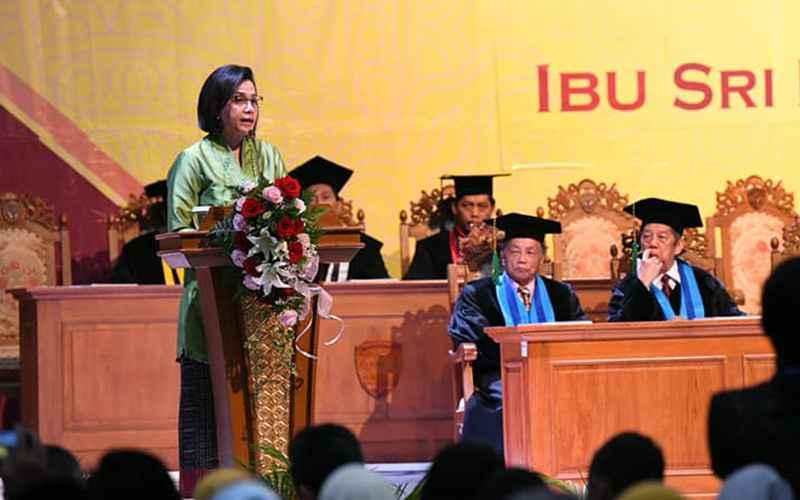 Sri Mulyani Sampaikan Orasi Ilmiah Tentang SDM Kompetitif