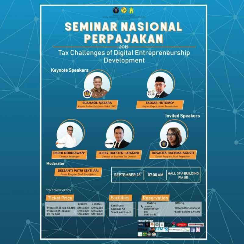 Universitas Brawijaya Gelar Seminar Perpajakan, Tertarik Ikutan?