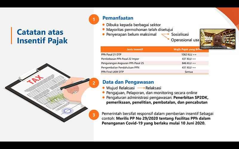 Soal Pemberian Insentif Saat Pandemi Covid-19, Ini Catatan Pakar Pajak