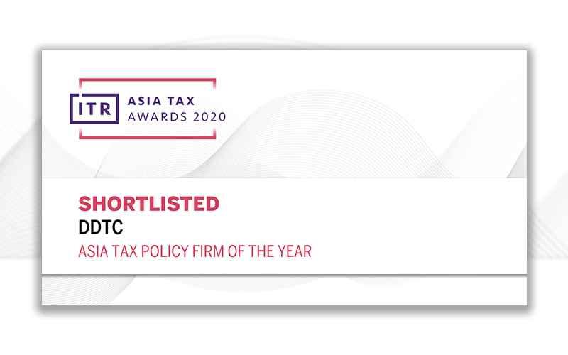 DDTC Masuk Daftar Nominasi Asia Tax Policy Firm of the Year 2020