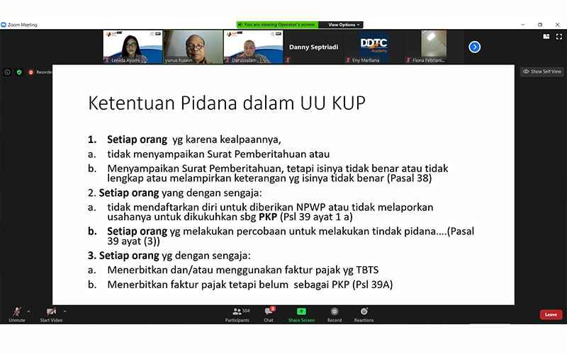 Selain Individu, Korporasi Bisa Jadi Penanggung Jawab Pidana Pajak