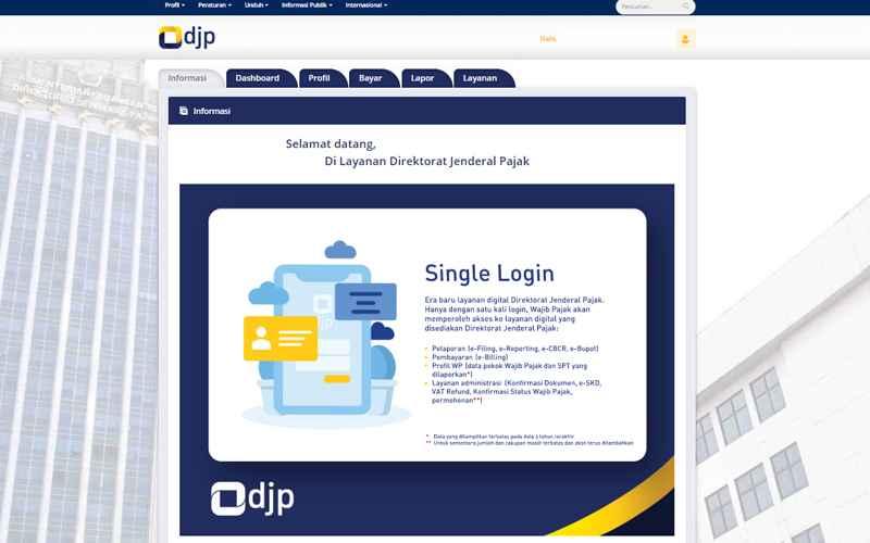 Soal Tata Kelola Pengembangan Aplikasi Situs Web DJP, Cek di Sini