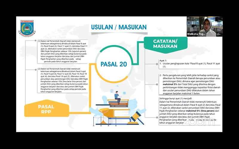 Asosiasi Pemerintah Kota Minta Penurunan Sanksi dalam RPP PDRD