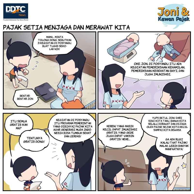 Pajak Setia Menjaga dan Merawat Kita