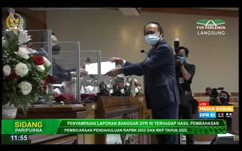 DPR dan Pemerintah Sepakat Ubah Sejumlah Rentang Asumsi Makro 2022