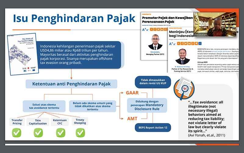 Kombinasi 3 Instrumen Ini Efektifkan Pencegahan Penghindaran Pajak