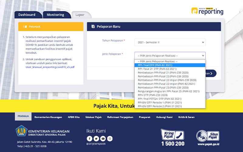 Terkendala Lapor Realisasi Insentif? DJP: Aplikasi Sedang Diperbaiki