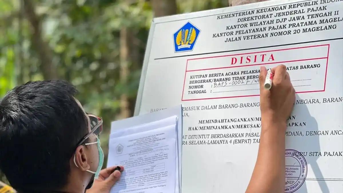 Tiga Kantor Pajak di Jateng Gelar Sita Serentak, Truk-Mobil Diamankan