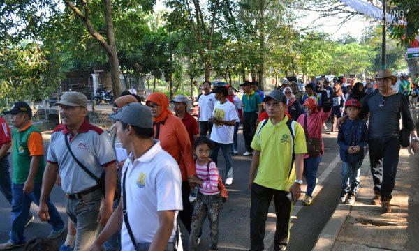 Genjot Setoran Pajak, Dispenda Gelar Jalan Sehat