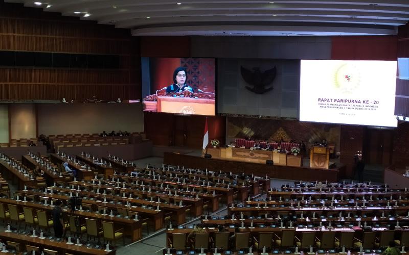 Sri Mulyani Jabarkan Kinerja Pendapatan Negara 2018 di Depan DPR