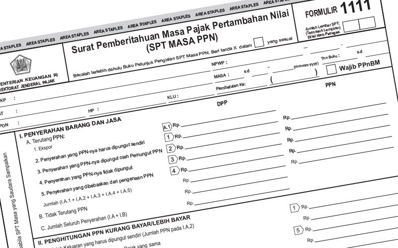 DJP Beri Pengecualian Denda Keterlambatan Lapor SPT Masa PPN 1111