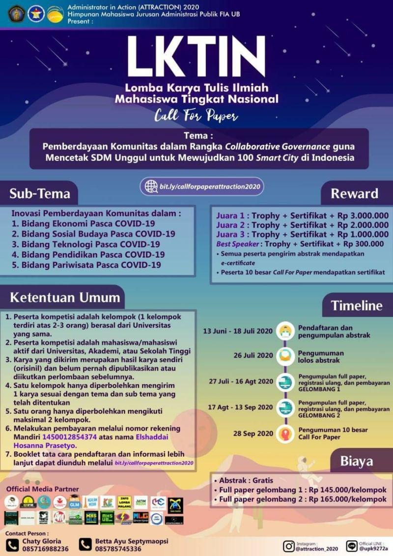 Ada Lomba Karya Tulis Ilmiah Nasional untuk Mahasiswa, Ini Syaratnya