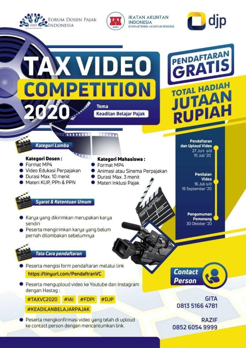 Buruan Daftar! Ada Lomba Video Pajak dengan Hadiah Jutaan Rupiah 