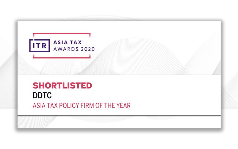 DDTC Masuk Daftar Nominasi Asia Tax Policy Firm of the Year 2020