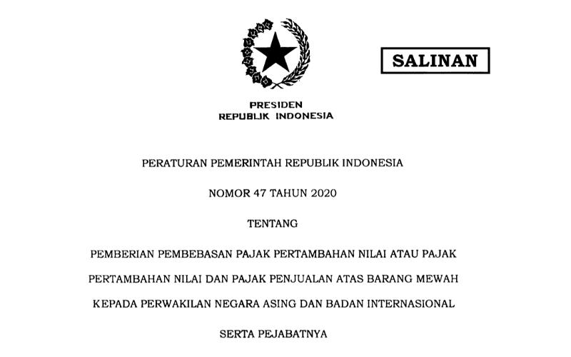 Ada PP Baru Soal Pembebasan PPN untuk Badan Internasional