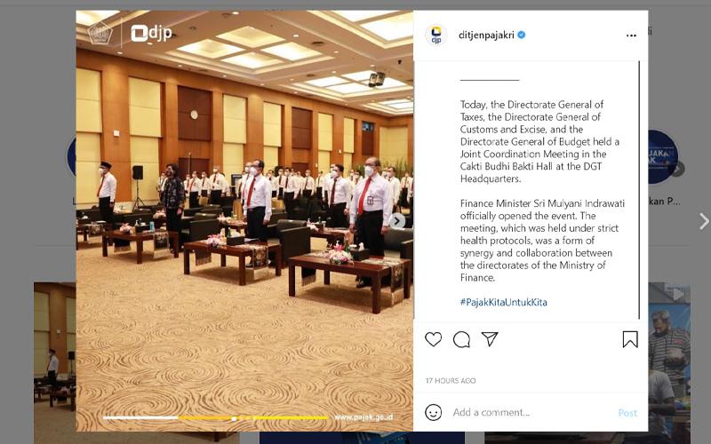 DJP Mulai Pakai Dwibahasa untuk Unggahan di Instagram, Ini Alasannya