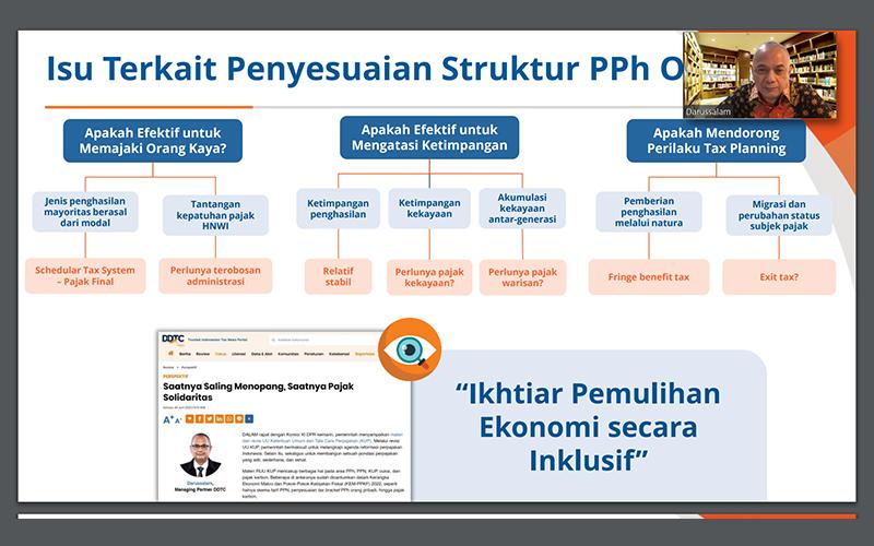 Pajak dari Orang Kaya, Pakar: Penambahan Tarif PPh OP 35% Belum Cukup