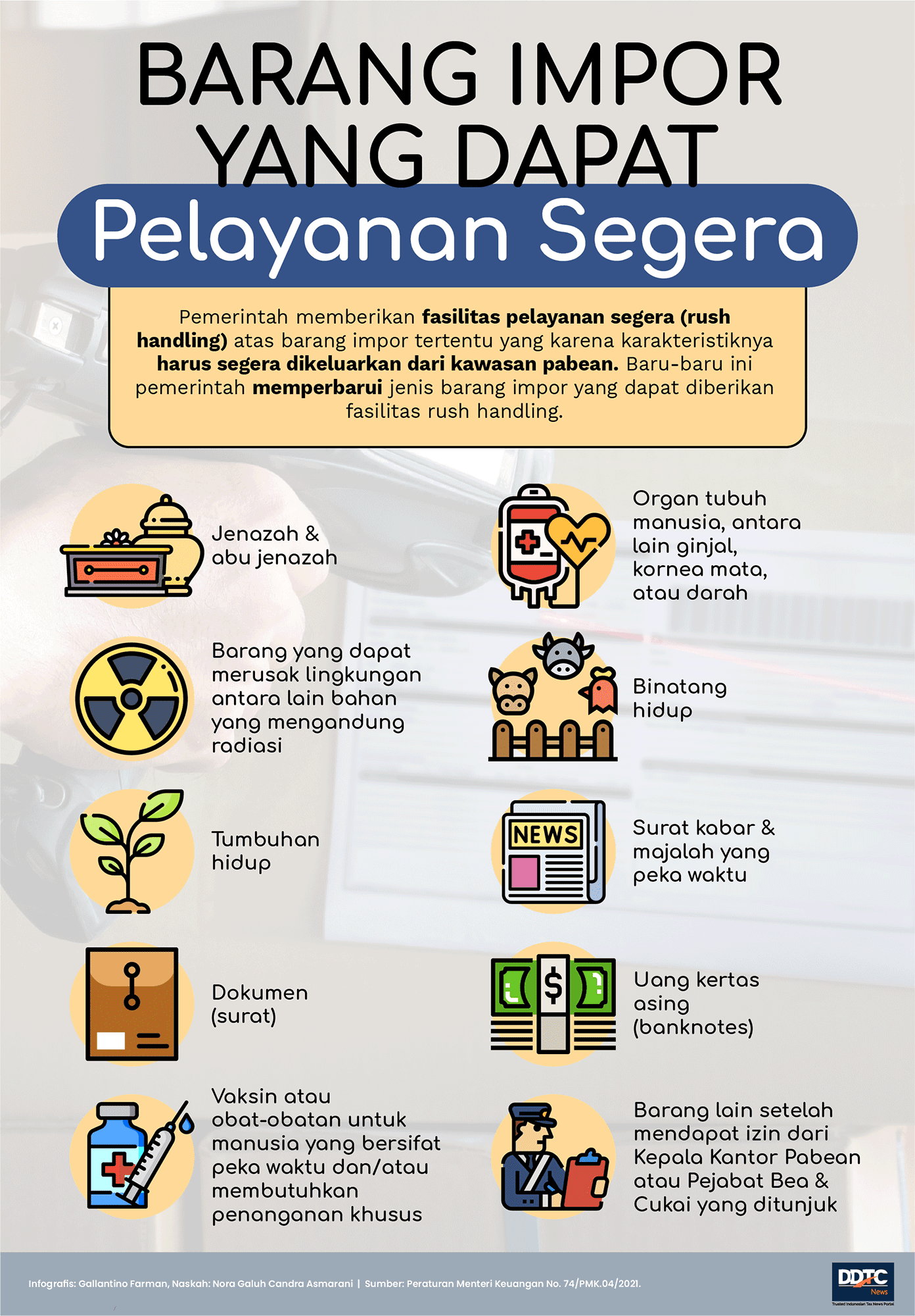 Barang Impor yang Dapat Pelayanan Segera (Rush Handling)