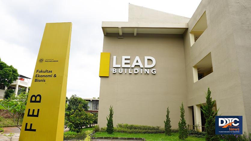 LEAD building Fakultas Ekonomi dan Bisnis (FEB) Universitas Padjadjaran (Unpad). 